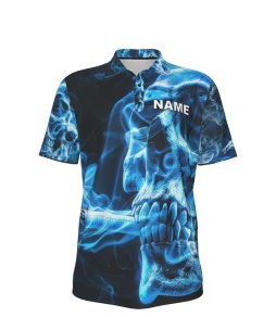 Custom Triple Frost Polo Collar Jersey