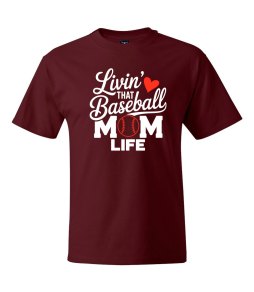 Baseball Preprinted T-shirts